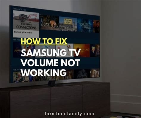 samsung smart tv volume card replacement|samsung tv volume stopped working.